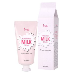 pure white milk cream